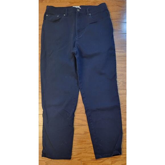 Jones New York Sport Bootcut Stretch Blue Denim Jeans - Women's Size 12 - Picture 3 of 10